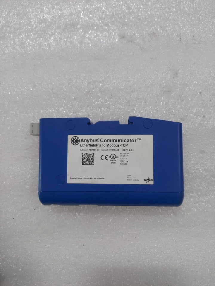 ANYBUS HMS AB7007-C ETHERNET/IP AND MODBUS-TCP COMMUNICATOR